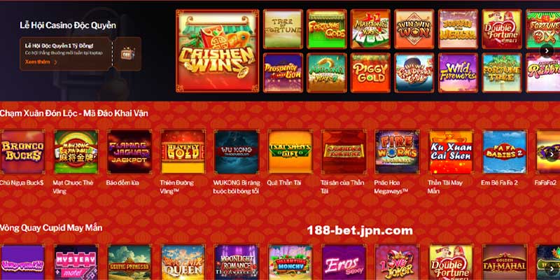 188BET dosatsu 🎖️ link vào 188BET mới nhất 2026 - Link 188 BET 9 Trò chơi nổ hũ online 188bet